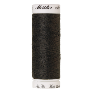 Mettler embroidery thread spool in Mole Gray (0348) - 24/2 30m