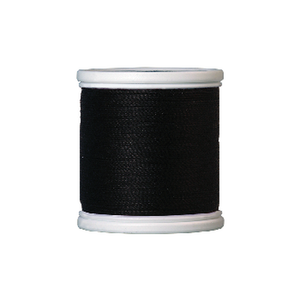 Mettler embroidery thread spool in Black (4000) - 24/2 125m