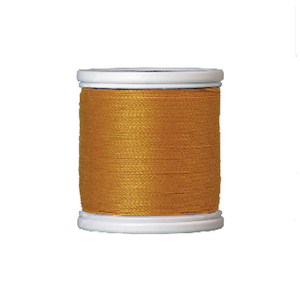 Mettler embroidery thread spool in Gold (0118) - 24/2 125m