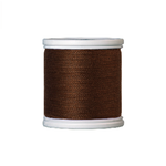 Mettler embroidery thread spool in Pecan (1223) - 24/2 125m