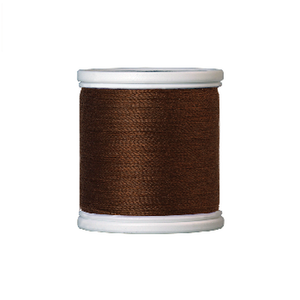 Mettler embroidery thread spool in Pecan (1223) - 24/2 125m