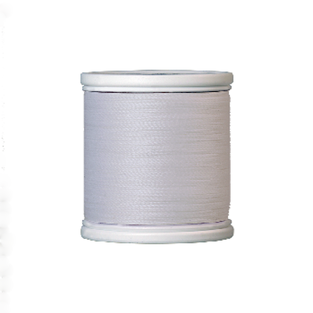 Mettler embroidery thread spool in White (2000) - 24/2 125m