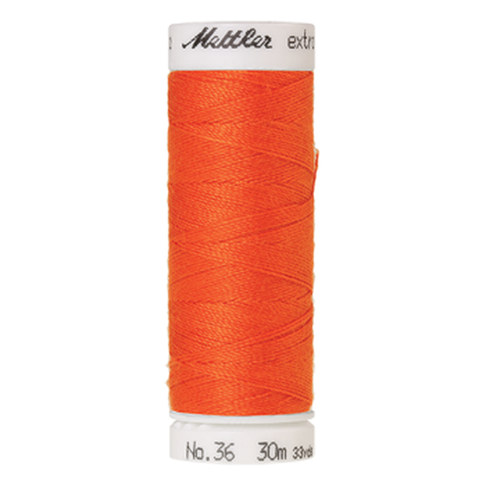 Mettler embroidery thread spool in Flame (0451) - 24/2 30m