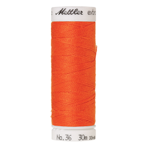 Mettler embroidery thread spool in Flame (0451) - 24/2 30m