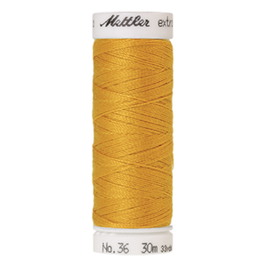 Mettler embroidery thread spool in Gold (0118) - 24/2 30m