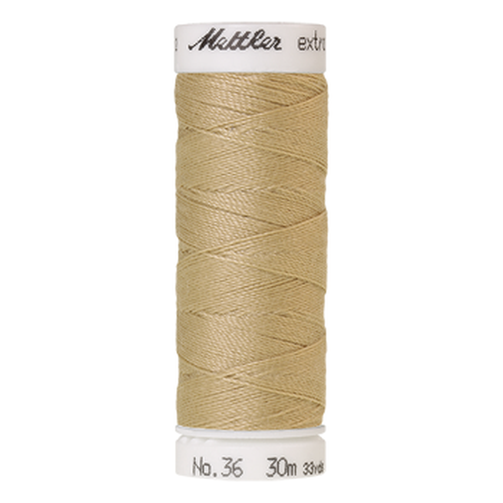 Mettler embroidery thread spool in Ivory (0265) - 24/2 30m