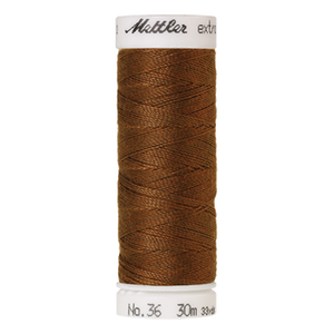 Mettler embroidery thread spool in Pecan (1223) - 24/2 30m
