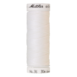 Mettler embroidery thread spool in White (2000) - 24/2 30m