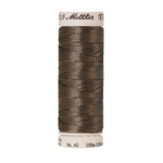 Mettler metallic embroidery thread spool in Dark Quartz (1874) - 40wt 100m