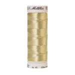 Mettler metallic embroidery thread spool in Pale Gold (0496) - 40wt 100m
