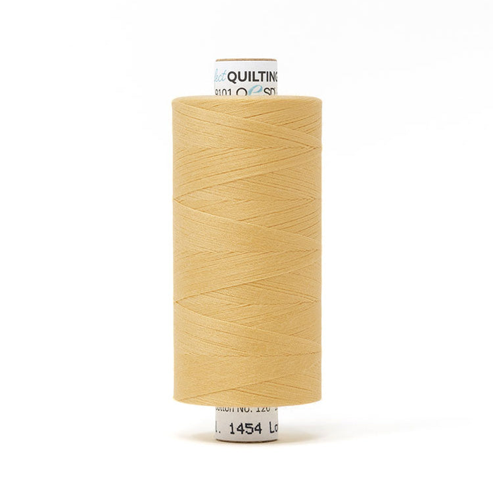 Mettler quilting thread spool in Banana Peel (1454) - 50wt 1000m