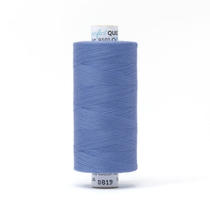 Mettler quilting thread spool in Blue Bird (0819) - 50wt 1000m