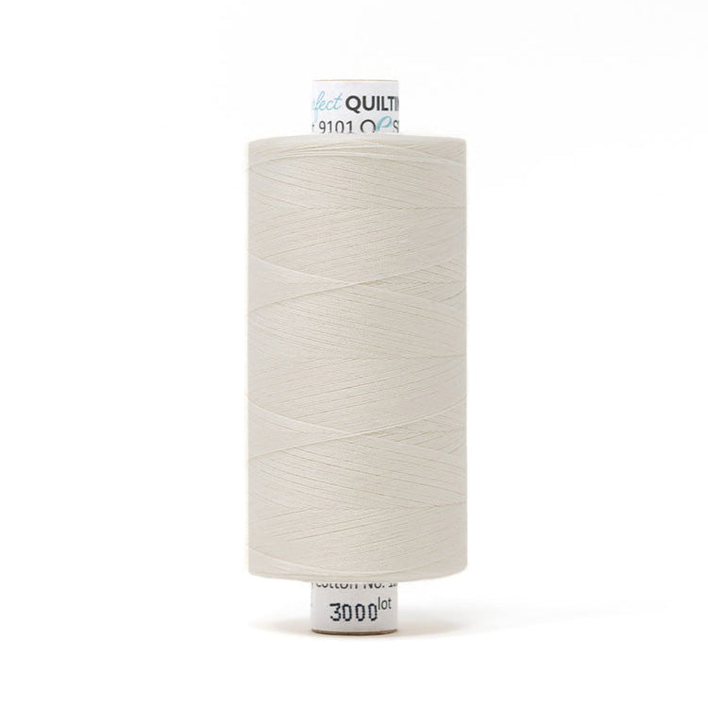 Mettler quilting thread spool in Candlewick (3000) - 50wt 1000m