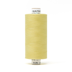 Mettler quilting thread spool in Daffodil (0141) - 50wt 1000m