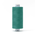 Mettler quilting thread spool in Deep Aqua (1091) - 50wt 1000m