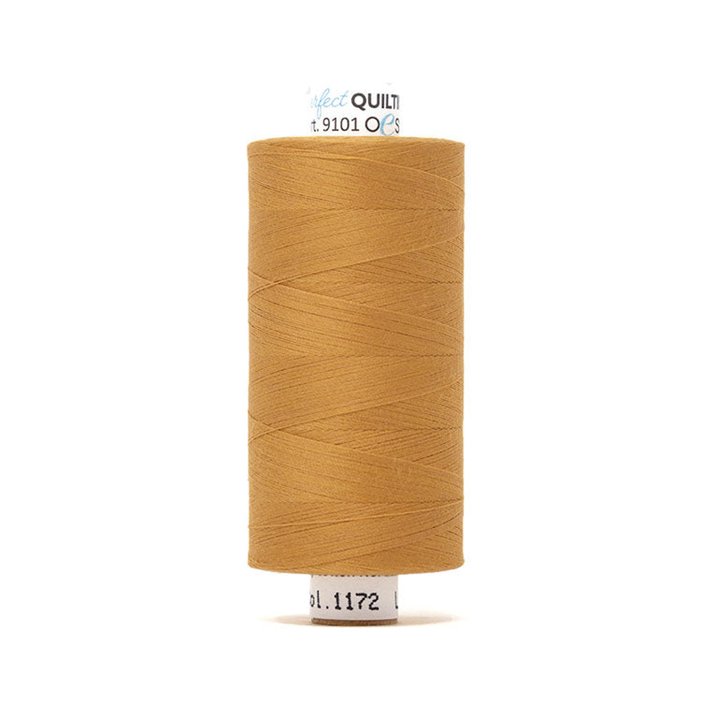 Mettler quilting thread spool in Dried Apricot (1172) - 50wt 1000m