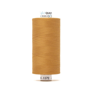 Mettler quilting thread spool in Dried Apricot (1172) - 50wt 1000m