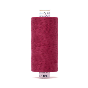 Mettler quilting thread spool in Fuschia (1421) - 50wt 1000m