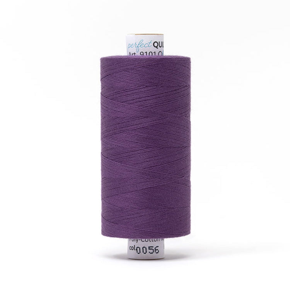 Mettler quilting thread spool in Grape Jelly (0056) - 50wt 1000m