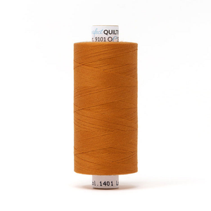 Mettler quilting thread spool in Harvest (1401) - 50wt 1000m