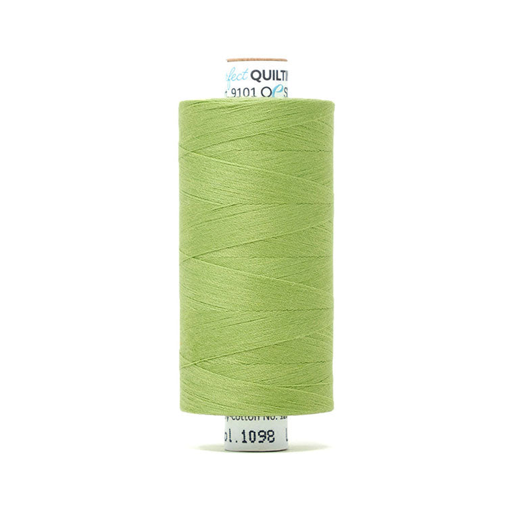 Mettler quilting thread spool in Kiwi (1098) - 50wt 1000m