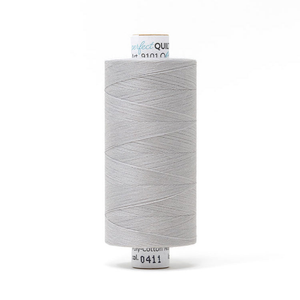 Mettler quilting thread spool in Mystik Grey (0411) - 50wt 1000m