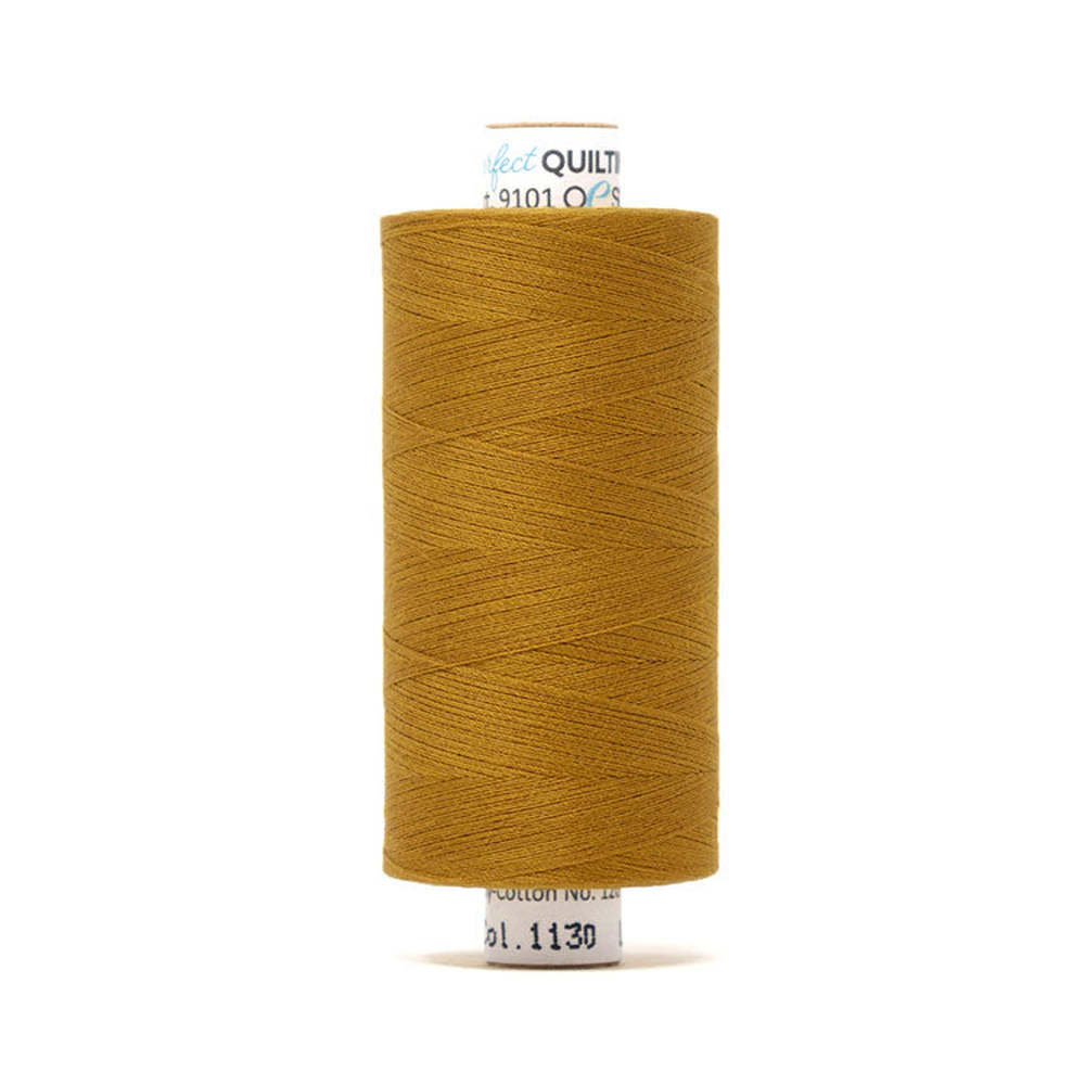 Mettler quilting thread spool in Palomino (1130) - 50wt 1000m