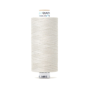 Mettler quilting thread spool in Porcelain (1601) - 50wt 1000m