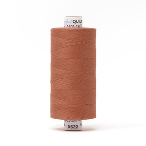Mettler quilting thread spool in Red Sky (0622) - 50wt 1000m
