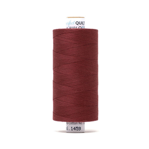 Mettler quilting thread spool in Rio Red (1459) - 50wt 1000m