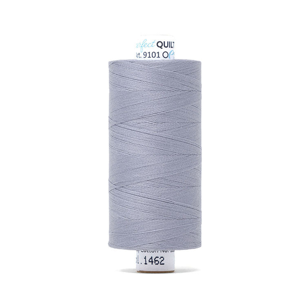 Mettler quilting thread spool in Silvery Grey (1462) - 50wt 1000m