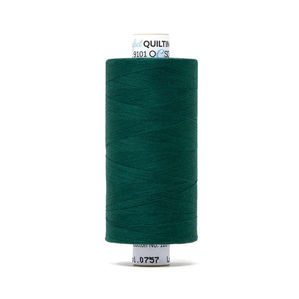 Mettler quilting thread spool in Swamp (0757) - 50wt 1000m