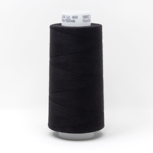 Mettler quilting thread spool in Black (4000) - 50wt 3500m
