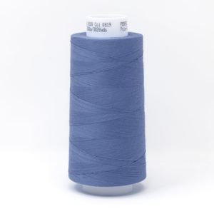 Mettler quilting thread spool in Blue Bird (0819) - 50wt 3500m