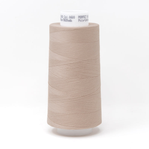 Mettler quilting thread spool in Flesh (0600) - 50wt 3500m