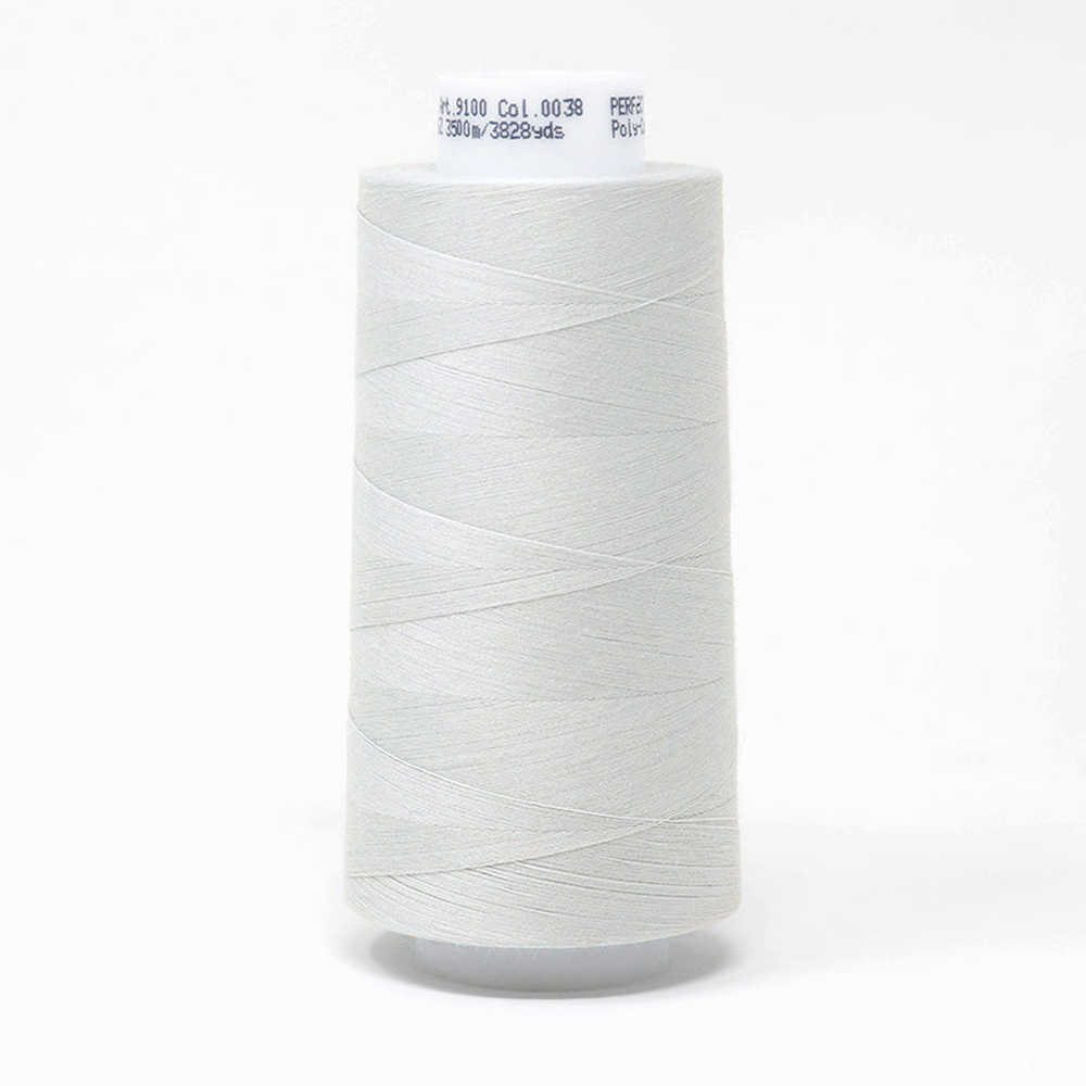 Mettler quilting thread spool in Glacier Green (0038) - 50wt 3500m