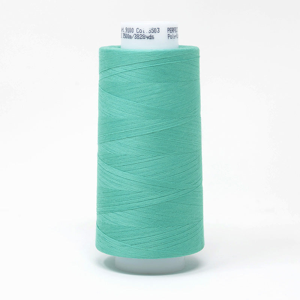 Mettler quilting thread spool in Jade (3503) - 50wt 3500m