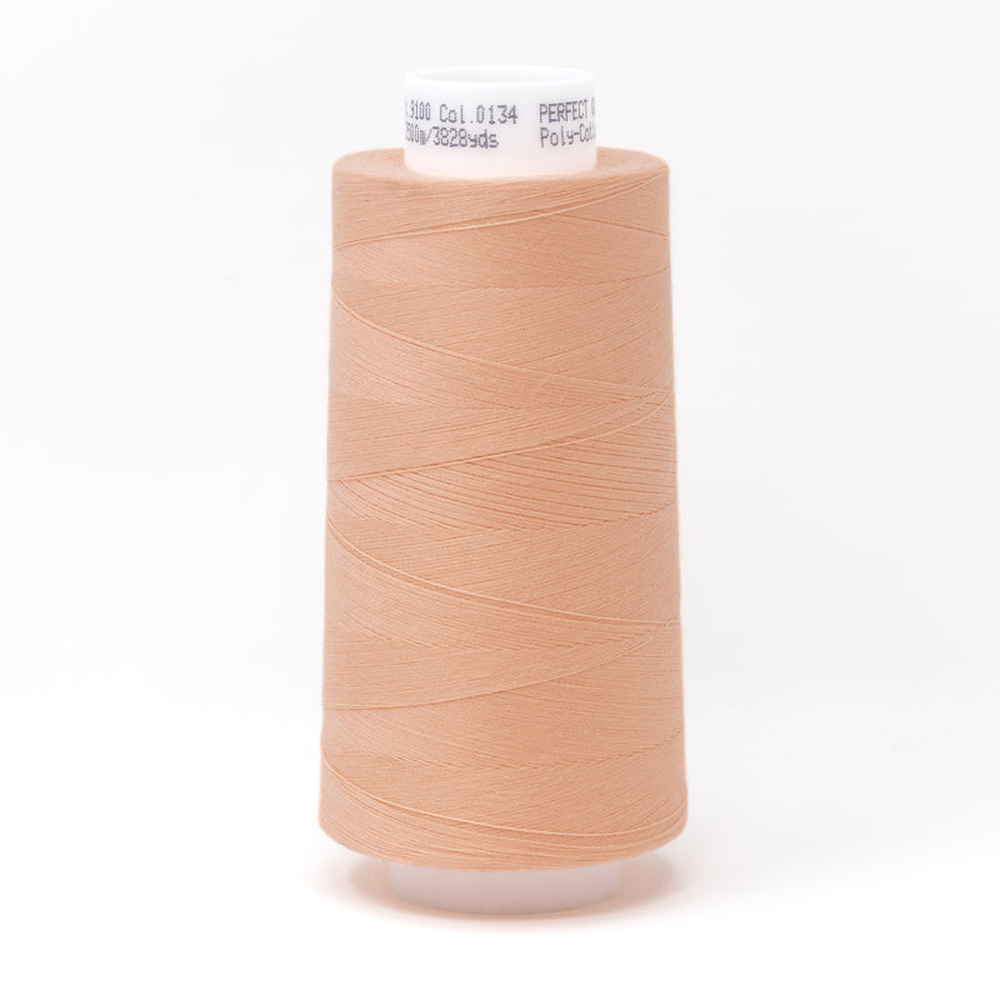 Mettler quilting thread spool in Star fish (0134) - 50wt 3500m