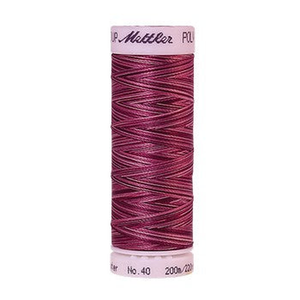 Mettler embroidery thread spool in Cranberry Frost (9922) - 40wt 200m
