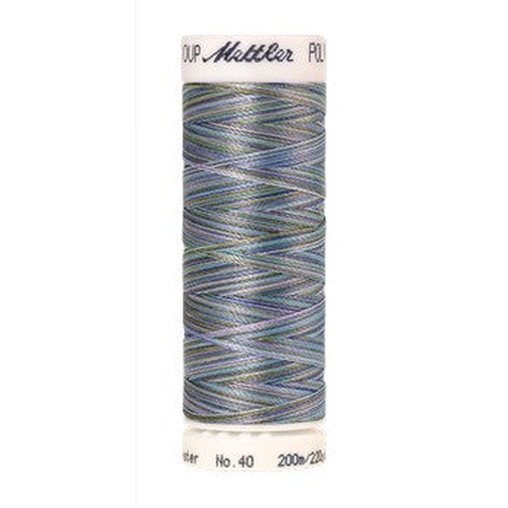 Mettler embroidery thread spool in Summer Shimmers (9980) - 40wt 200m