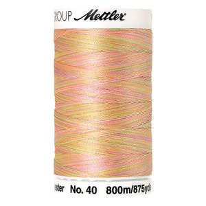 Mettler embroidery thread spool in BabyGirl Pastels (9935) - 40wt 800m