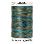Mettler embroidery thread spool in Caribbean Reefs (9978) - 40wt 800m