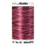 Mettler embroidery thread spool in Cranberry Frost (9922) - 40wt 800m