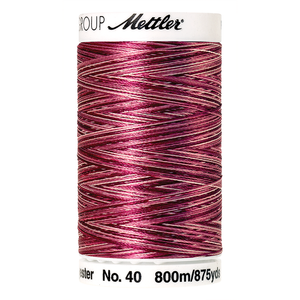 Mettler embroidery thread spool in Cranberry Frost (9922) - 40wt 800m