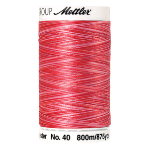 Mettler embroidery thread spool in Strawberry Blitz (9405) - 40wt 800m
