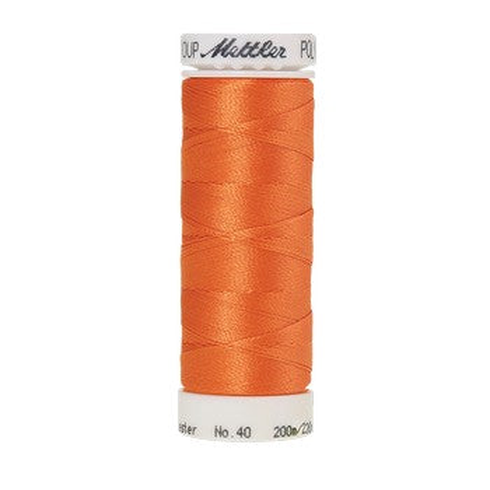 Mettler embroidery thread spool in Apricot (1220) - 40wt 200m