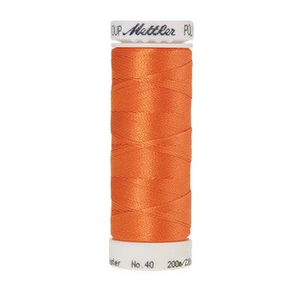 Mettler embroidery thread spool in Apricot (1220) - 40wt 200m