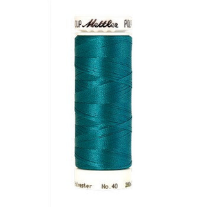 Mettler embroidery thread spool in Aqua Velva (4410) - 40wt 200m