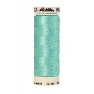 Mettler embroidery thread spool in Aquamarine (4740) - 40wt 200m