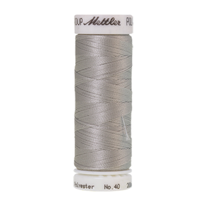 Mettler embroidery thread spool in Ash Mist (0105) - 40wt 200m